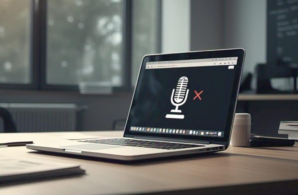 laptop mic not working