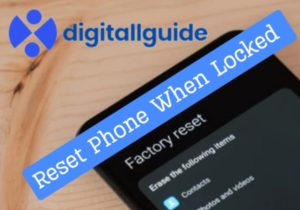 how to reset Android phone when locked