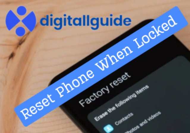 how to reset Android phone when locked