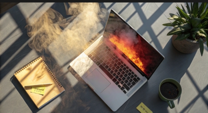 Laptop overheating