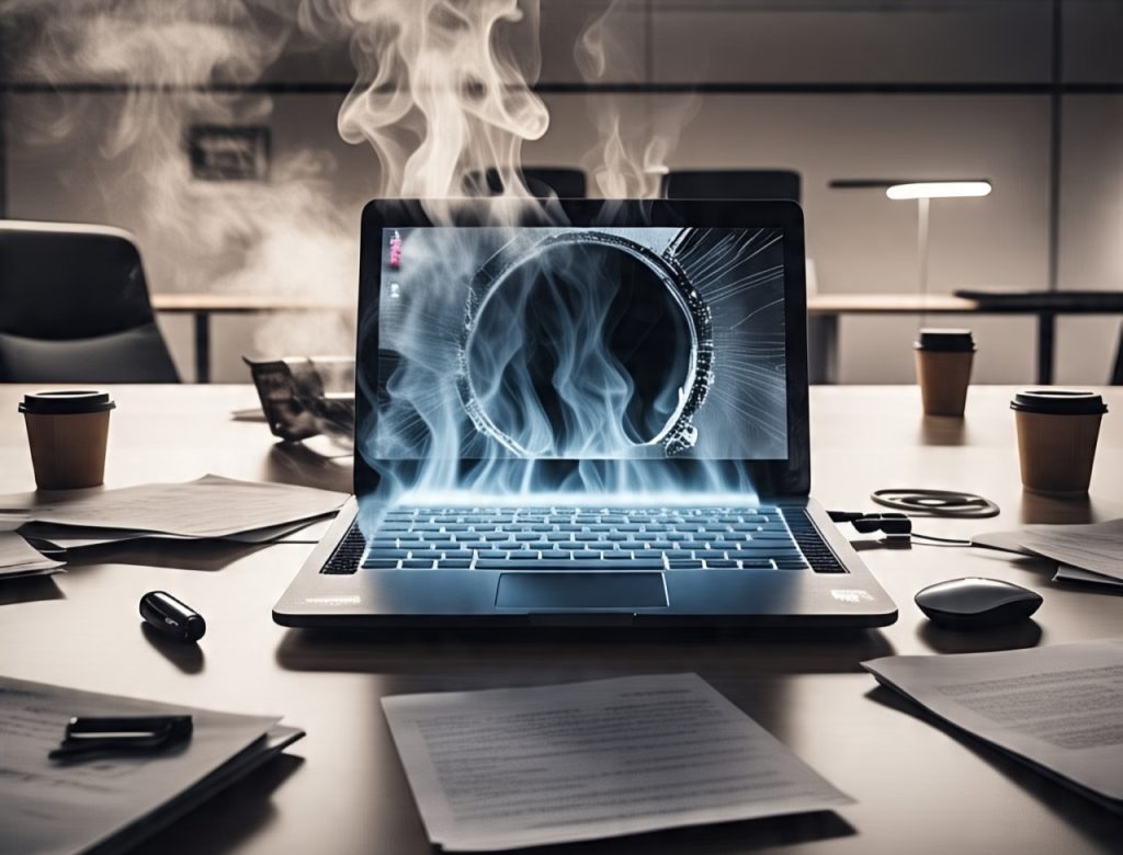 Laptop overheating
