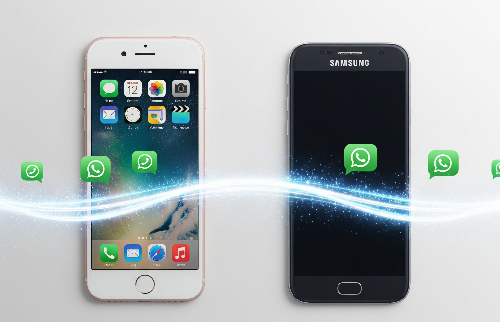 Transfer WhatsApp Data from iPhone to Android